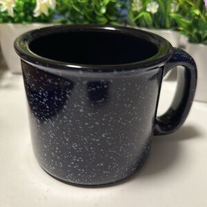 Blue Ceramic Campfire Mug